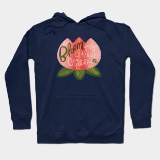 Bloom quietly Hoodie